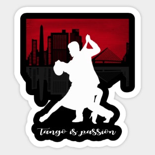 Tango is passion Sticker